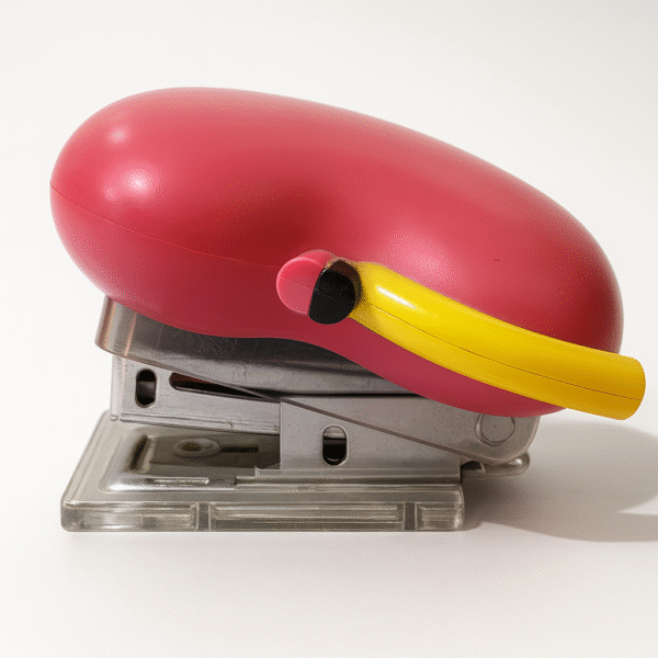 Kidney-Shaped Stapler