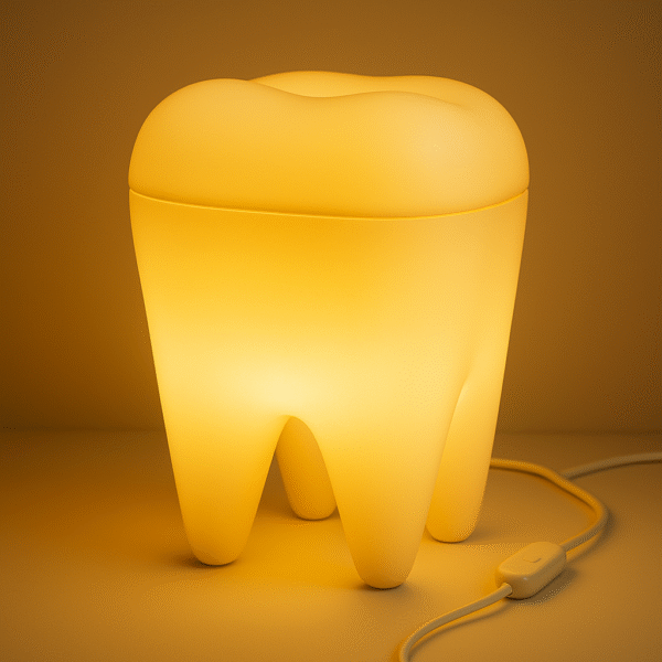 Tooth-Shaped LED Lamp