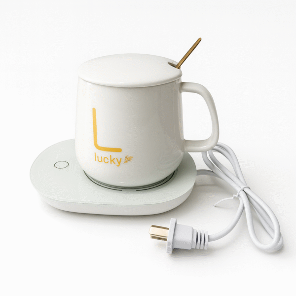 Mug with Electric Warmer Set