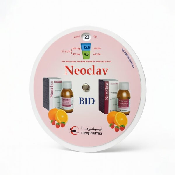 Neoclav BID Rotating Medical Calculator