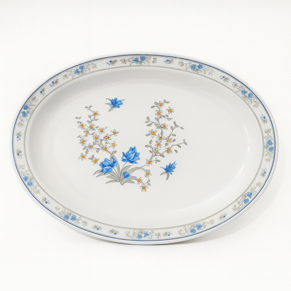 Custom Porcelain Oval Serving Plate