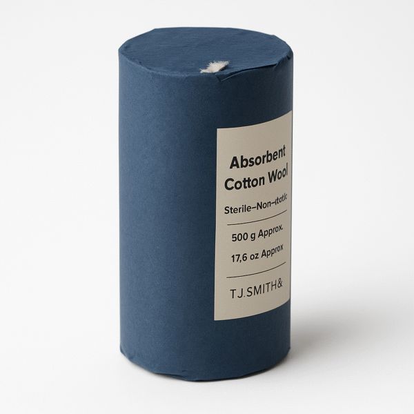 Absorbent Cotton Wool Roll (500g)