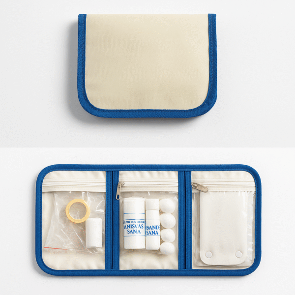 Compact Travel First Aid Kit