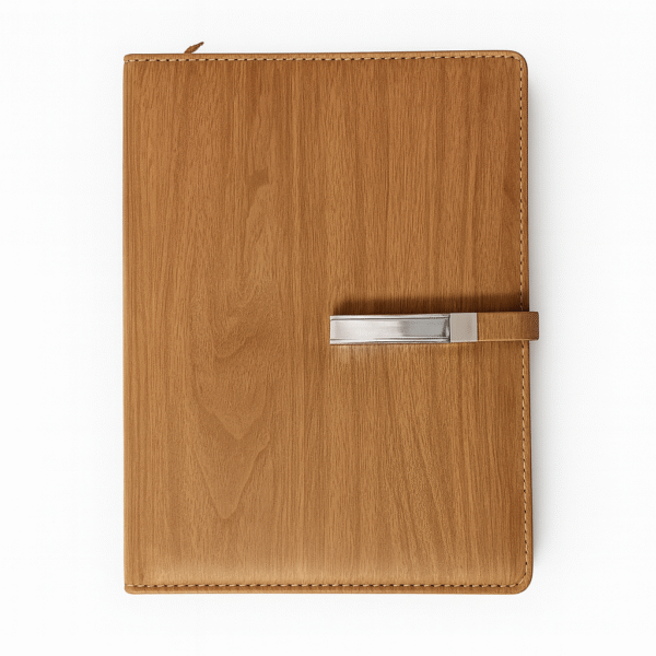 A5 Wooden Finish Notebook
