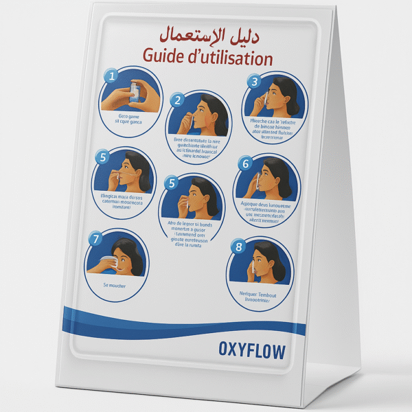 Instruction Display Stand (Medical Guide)